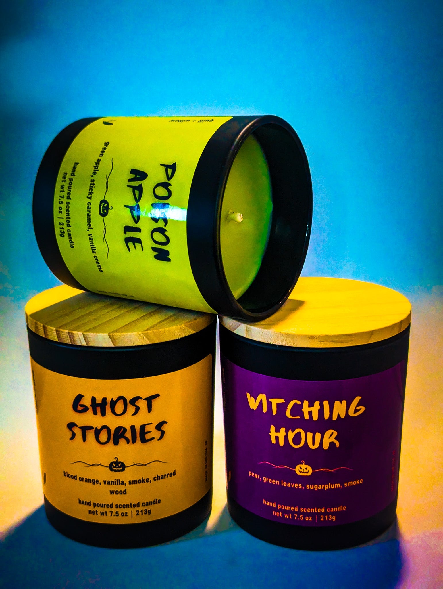 Halloween candle collection