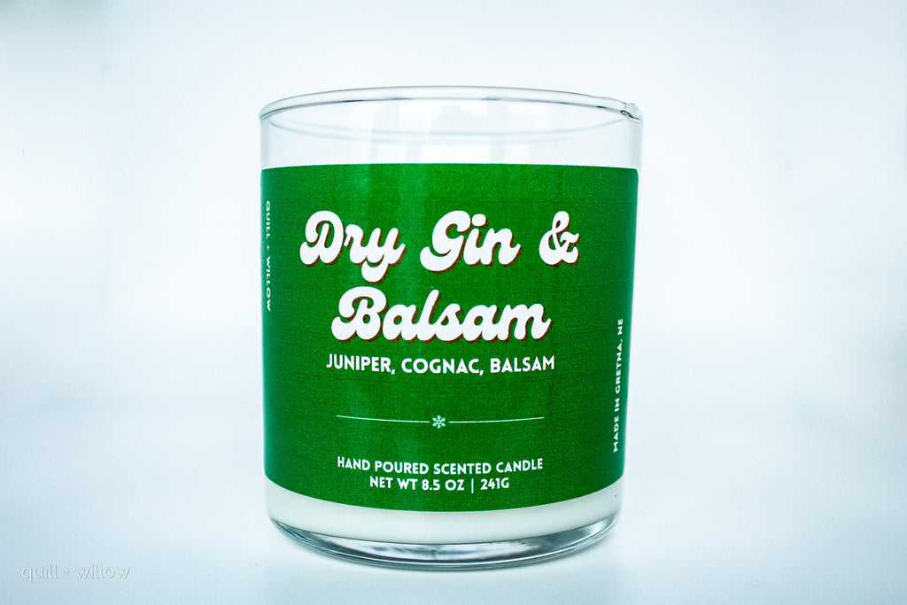 Dry Gin & Balsam – Holiday Candle