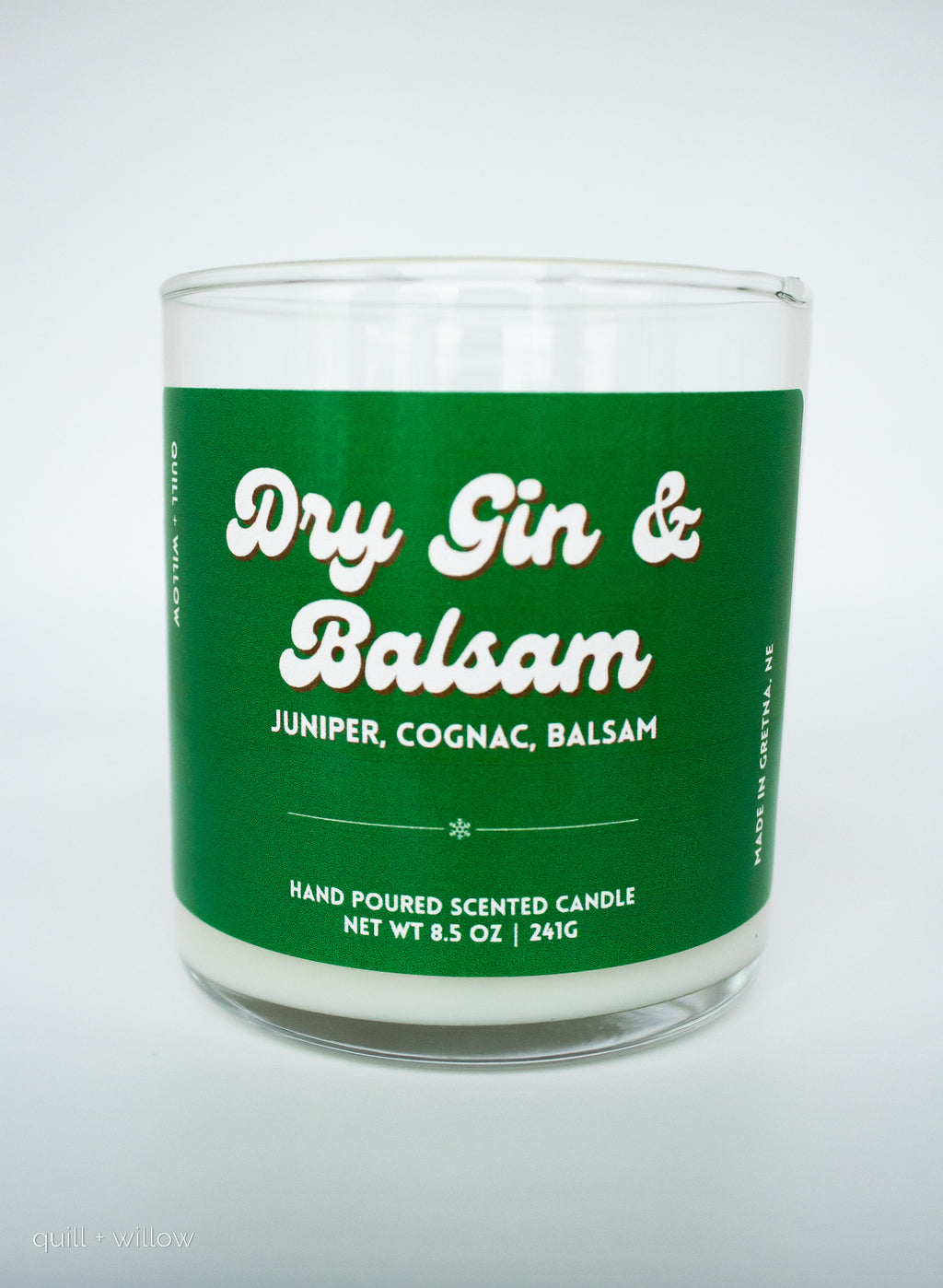 Dry Gin & Balsam – Holiday Candle
