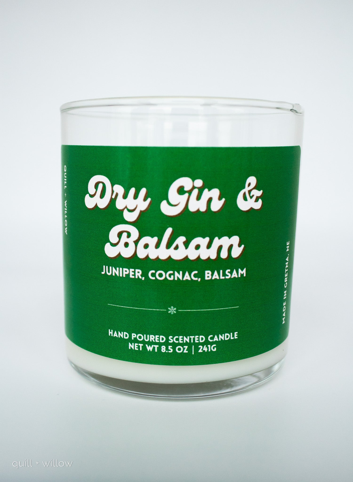 Dry Gin & Balsam – Holiday Candle