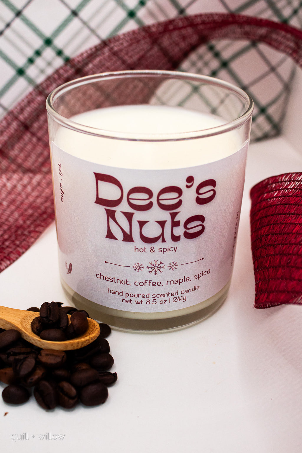 Dee's Nuts – Holiday Candle
