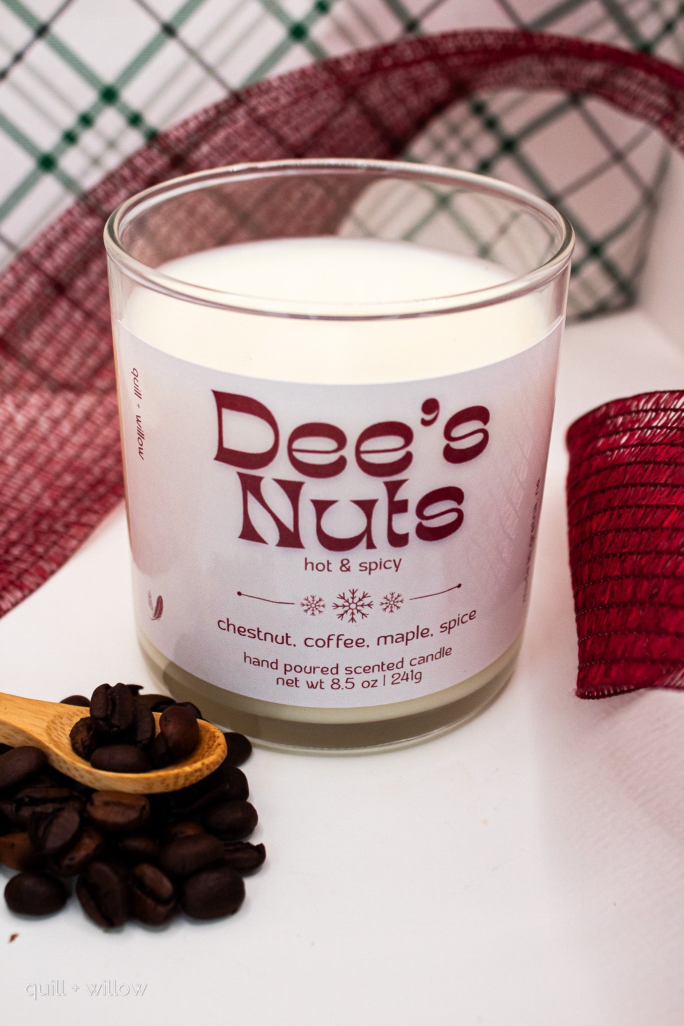 Dee's Nuts – Holiday Candle